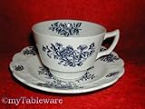 BOOTHS PEONY A8021 CUPS & SAUCERS by BOOTHS - MADE IN ENGLAND