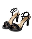 Moda Spana Braided Ankle Strap Heel