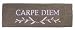 GIFT COMPANY 40076 Kokos-Fussmatte, 120x40 cm Carpe Diem