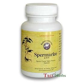 Spermarize - Male Fertility Improved Formula - 90 Tablets/600mg