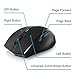iXCC Wireless Mouse 2.4GHz 1600 DPI, 6 Buttons with Nano USB Receiver for PC, Mac, Netbook, Laptop or More- Black