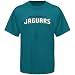 Reebok Jacksonville Jaguars Teal Basic Wordmark T-shirt Image of Reebok Jacksonville Jaguars Teal Basic Wordmark T-shirt