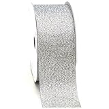 Kitchen & Housewares : CitiRibbon Metallic Coast 6.35mm (18.3M) Silver