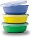 Baby : The First Years Tumble Mates Bowls w/ Snap & Stay Lids - 3pk