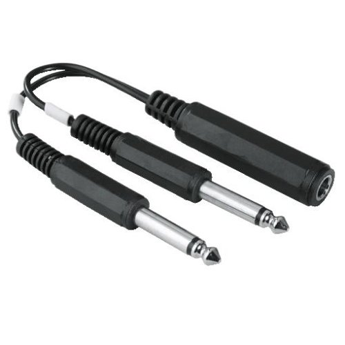 Hama Audio-Adapter 6,3-mm-Klinken-St. Mono 2x- 6,3-mm-Klinken-Kupp. Stereo Preisvergleich