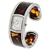 Geneva Ladies Polished Cuff Watch