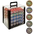 1000 10g Nevada Jacks Poker Chips in Acrylic Carrier