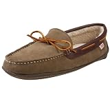 Tamarac by Slippers International Men's Ashford Plantation Sole Suede Moccasin