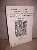 The geography of England and Wales in 1910 : an evaluation of Lloyd George's 'Domesday' of landownership