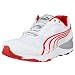 PUMA Complete Calibus II 184019, Herren Sportschuhe - Running, weiss, (white-metallic silver-puma red 01)