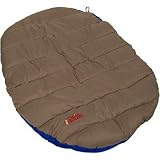 Pet Travel Bed - Beige/Blue