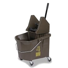 Continental 335-37BZ, Splash Guard and Backsaver Combo Set with Down-Press Wringer, Bronze (Case of 1)