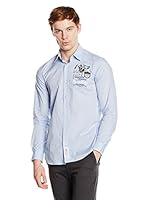 Galvanni Camisa Hombre (Azul)