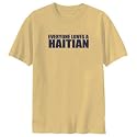 T-Shirt Sand " Everyone Loves Haitian " Haiti Country
