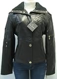 Baby Phat Leather Jacket Coat, Black, Xlarge, Nwt