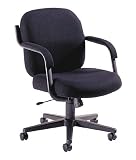 Global(R)Commerce Mid-Back Managers Chair, Black