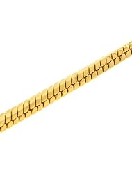 24.5inches, 622mm L x 3mm Wide 14 KT Yellow Gold Filled Chain Necklace 45.6 G