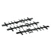 HO Underframe, 40' Box (3)