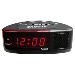Advance 0.6-Inch LED Loud Alarm Clock
