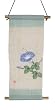'Asagao' - Morning Glory Japanese Wall Hanging Mini Tapestry