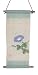 'Asagao' - Morning Glory Japanese Wall Hanging Mini Tapestry