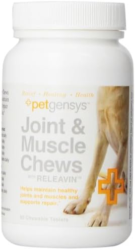 Petgensys Joint and Muscle Chews with "Releavin", 90-Chew