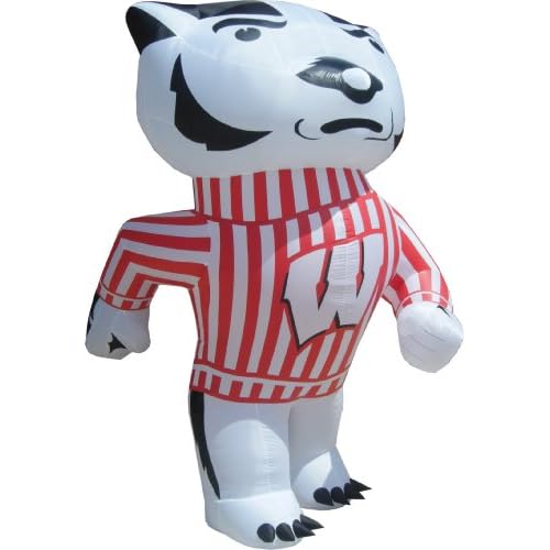 Wisconsin Badgers Bucky Inflatable Lawn Decoration Sports Fan Toy Figures