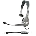 Cyber Acoustics Internet Communication USB Mono Headset & Boom Mic