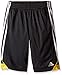adidas Boys' Big 3G Speed Short, Dark Grey/EQT Yellow, Medium