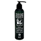 Dr. Bronner's & Sun Dog's Magic Organic Lotion for Hands & Body, Patchouli Lime, 8-Ounce Pump Bottles (Pack of 2)