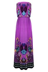 Summer Shirred Open-Back Sleeveless Spaghetti Strap General Print Polyester/Spandex Maxi Dress 