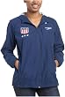 Speedo Women's Americana USA Zip Front Hooded Windbreaker Jacket