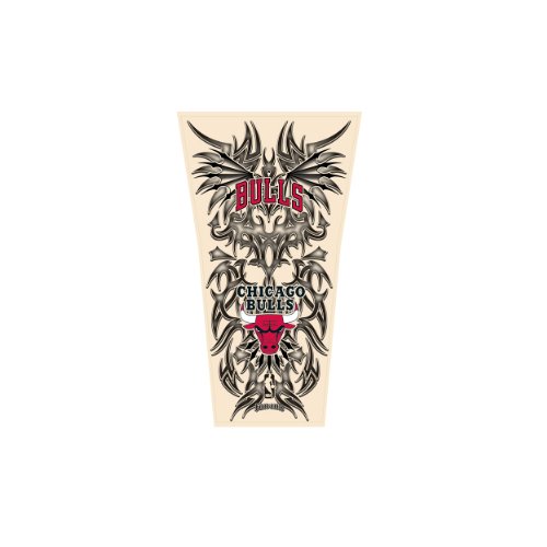 Fan's Ink NBA Chicago Bulls Tribal Tattoo Caucasian