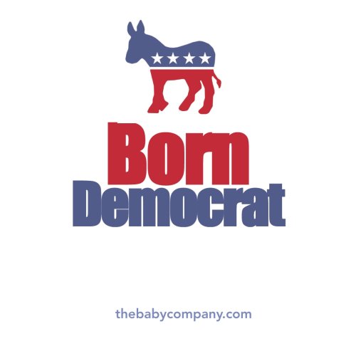 Born Democrat Bib