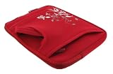 Acer Aspire One AO531h-1766 10.1-Inch AT&T 3G Ultraportable Neoprene Notebook Sleeve - Spring Butterfly Series - Red