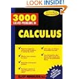 3,000 Solved Problems in Calculus by Elliott Mendelson