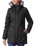 BENCH Damen Parka DUSKY, black,(BK001)  XS, BLKA1290