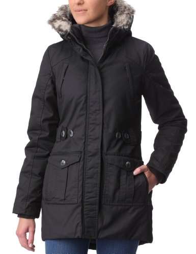 Bench Damen Parka DUSKY, black, S