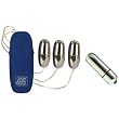 California Exotics / Swedish Erotica Interactive Trio Silver Bullets Adult Sex Toy Kit