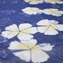Blue Hibiscus Print Sarong