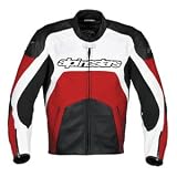 Alpinestars GP Plus Leather Motorcycle Jacket Red 60