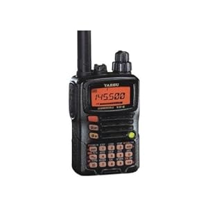 Tri-Band Yaesu VX-6R Submersible Amateur Ham Radio Transceiver (144 222 440) by Yaesu