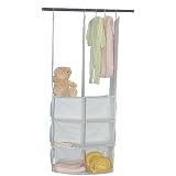 Tadpoles Basics Double Closet Organizer - White by Tadpoles Basics