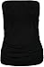 WearAll Plus Size Women's Plain Bandeau Top