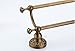 Rozin 4 Pieces Bathroom Hardware Accessories Set Towel Bar Towel Holder Robe Hook Toilet Paper Holder Stainless Steel,Black Color