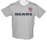 Youth Chicago Bears Grey #90 Julius Peppers Name & Number T-Shirt - L 14-16