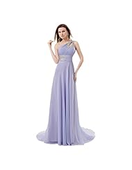 Floral Print Chiffon One Shoulder Empire   Waistline Evening Dress/Homecoming Dress/Bridesmaid Dress/Prom Dress/Party Dress 