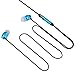 Insten 3.5mm In-ear Earbud Headset with iTouch 4G with Blue Mic