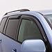 Auto Ventshade [AVS] Outside Mount Rain Guards for 2003 - 2007 Nissan Murano | Window Vent Visors, 4 pcs. - Smoke | 94921