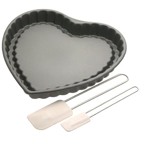 Kaiser Bakeware La Forme Heart Flan Pan